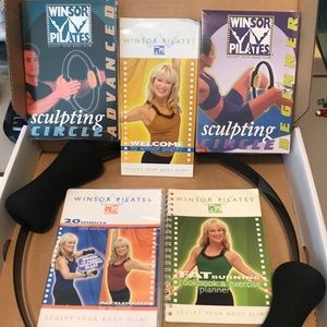 Winsor Pilates Sculpting Circle, 3 DVD’s